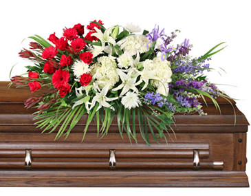 Brave Soldier Casket Spray in Southfield, MI | Southfield Flowers
