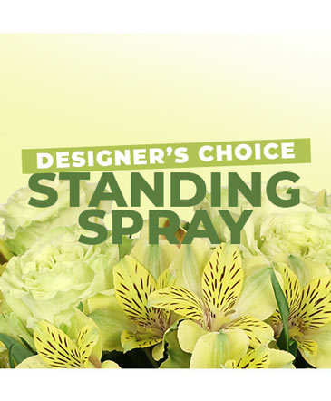 Floral Standing Spray Designer's Choice in Southfield, MI | Southfield Flowers