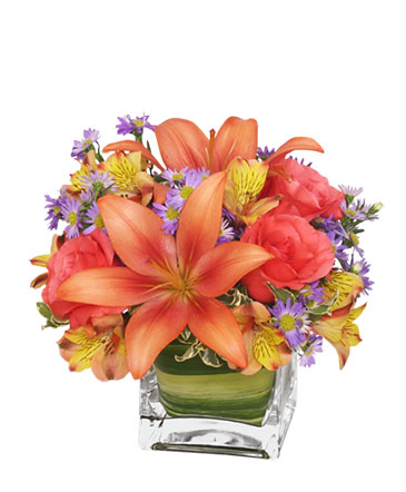 Friendly Fall Bouquet Flower Arrangement in Southfield, MI | Southfield Flowers