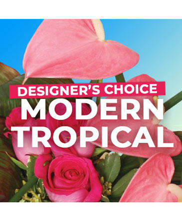 Modern Tropical Florals Designer's Choice in Southfield, MI | Southfield Flowers
