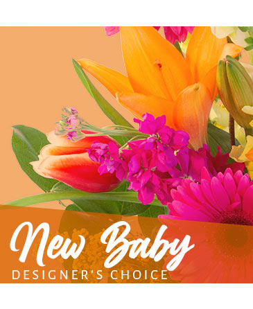 New Baby Bouquet Designer's Choice in Southfield, MI | Southfield Flowers