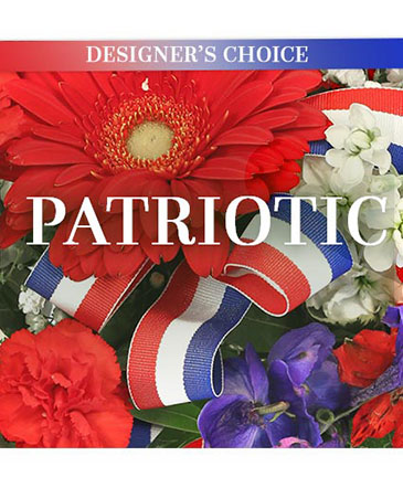 Patriotic Florals Designer's Choice in Southfield, MI | Southfield Flowers