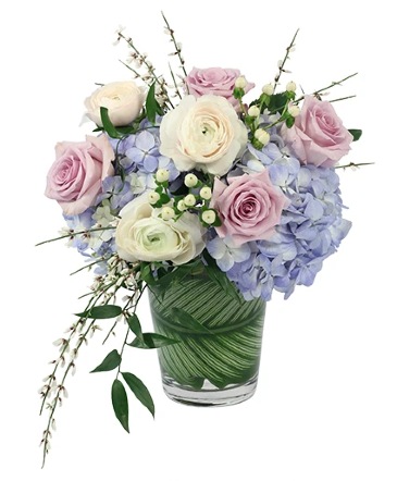 Pleasant Peace Vase Arrangement in Southfield, MI | Southfield Flowers