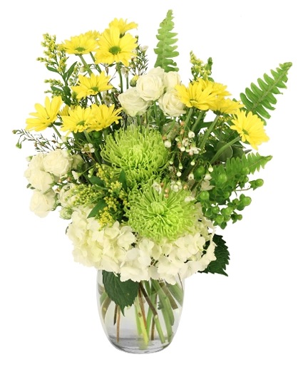 Splendid Citrus Floral Arrangement