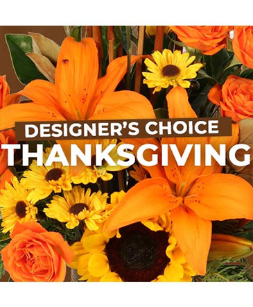 Thanksgiving Designer's Choice Custom Arrangement in Southfield, MI | Southfield Flowers